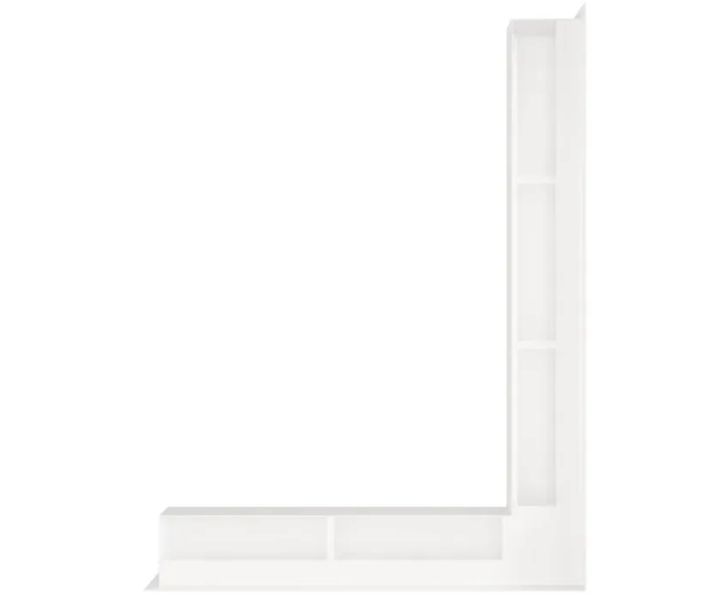 Вентиляційна решітка для каміна LOFT NL 60/400x600 Білий, NL 60/400x600