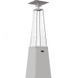 Gas heater Kratki UMBRELLA BS steel white (12.0 kW)