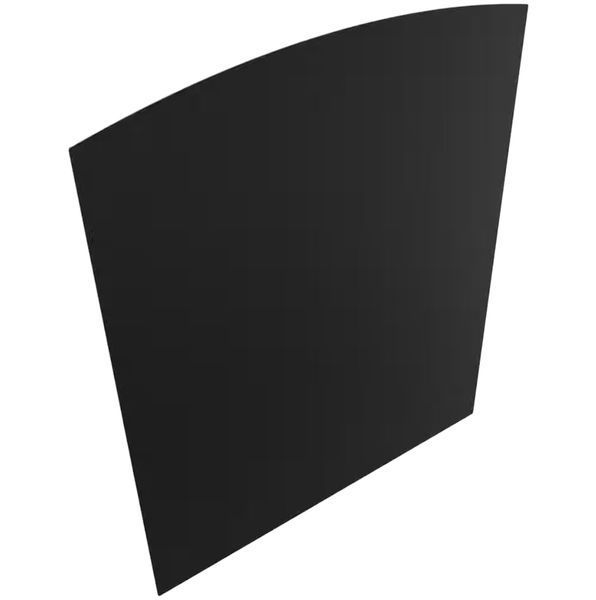 Steel stand for stove, size 80x100 cm, black, pattern 8 Kratki