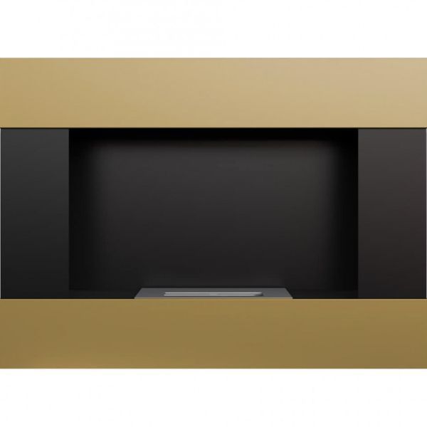 Biofireplace Kratki BRAVO gold galvanic with TUV certificate