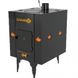 Wood burning stove CANADA with heat accumulator and protective casing LUX