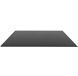 Steel stand for stove, size 80x80 cm, black, pattern 9 Kratki