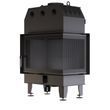 Fireplace insert BOKAR 745045 R (15,2 kW) black ceramatex