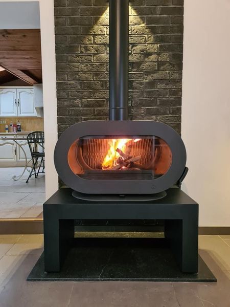 Żeliwna piec Invicta FIFTY antracyt ref.6480-44 фото