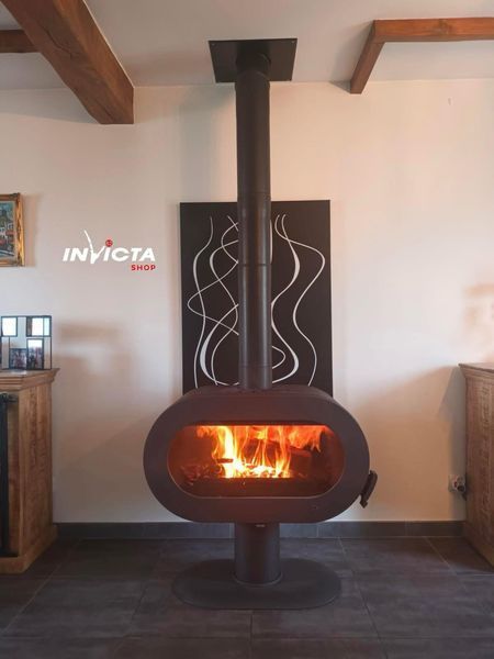 Żeliwna piec Invicta FIFTY antracyt ref.6480-44 фото