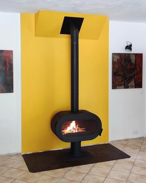 Żeliwna piec Invicta FIFTY antracyt ref.6480-44 фото