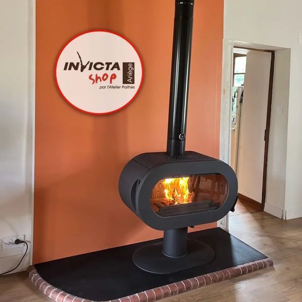 Żeliwna piec Invicta FIFTY antracyt ref.6480-44 фото