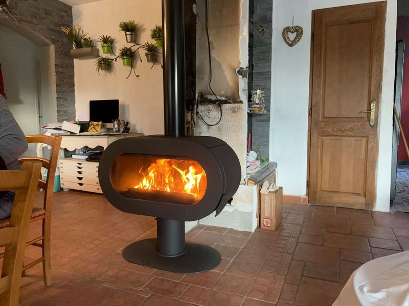 Żeliwna piec Invicta FIFTY antracyt ref.6480-44 фото