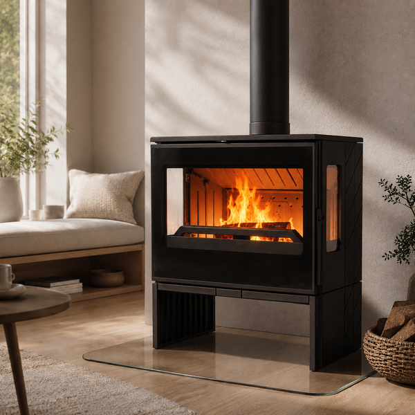 Cast iron stove-fireplace Plamen Eco 50, 12 kW Eco 50 фото