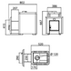 Piec kamienny Novaslav Classic ПКС-01Ч