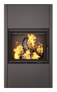 SAVEN Vatra XXL 60&times;50 Black ECO fireplace stove Vatra XXL 60x50 Black ECO фото