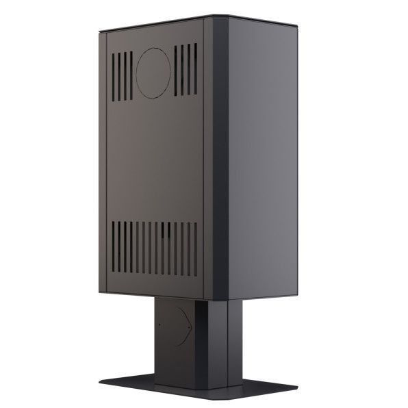 Стальная печь BOKAR FD 4380 ( 9,0 кв ) black ceramatex FD-4380/B фото