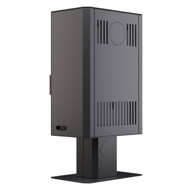 Стальная печь BOKAR FD 4380 ( 9,0 кв ) black ceramatex FD-4380/B фото