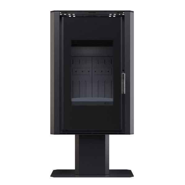 Стальная печь BOKAR FD 4380 ( 9,0 кв ) black ceramatex FD-4380/B фото