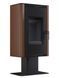 Стальная печь BOKAR FD 4380 ( 9,0 кв ) black ceramatex FD-4380/B фото 2