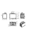 Nordflam ETNA Fireplace Insert with Right Glass