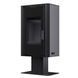 Стальная печь BOKAR FD 4380 ( 9,0 кв ) black ceramatex FD-4380/B фото 7