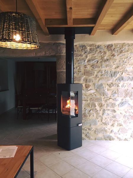 Cast iron stove Invicta MOAI anthracite 6142-44 фото