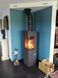 Cast iron stove Invicta MOAI anthracite