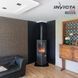 Cast iron stove Invicta MOAI anthracite