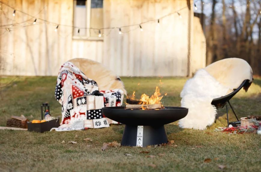 Чорна Ahos Fire Pit 850