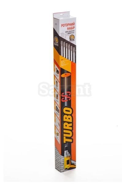 Rotary chimney cleaning set Savent TURBO (1 m x 8 pcs)