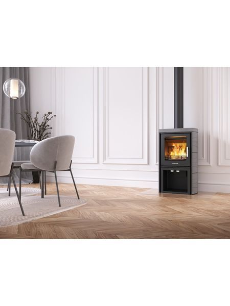 Piec kaflowy Nordflam TROMSO Black