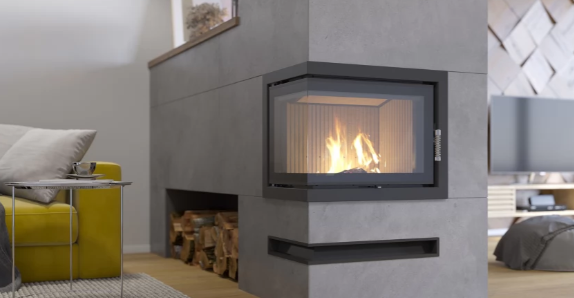 Fireplace insert Nordflam ROTEN Left glass ROTEN LEFT фото