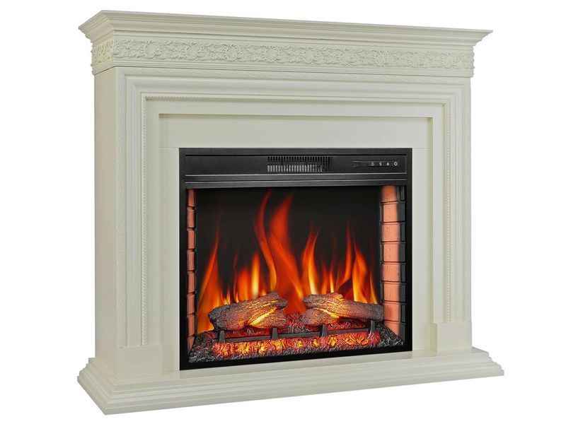 Каминокомплект ArtiFlame PRATELLA AF28S БЕЛЫЙ ВАНИЛЬ (со звуком) PRATELLA AF28S WV фото