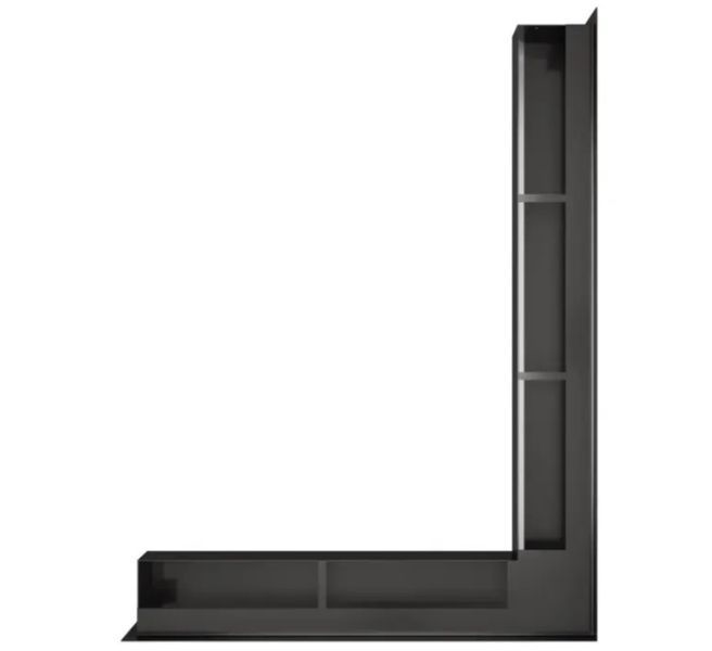 Вентиляційна решітка для каміна LOFT NR 60/800x600 Графіт, NR 60/800x600