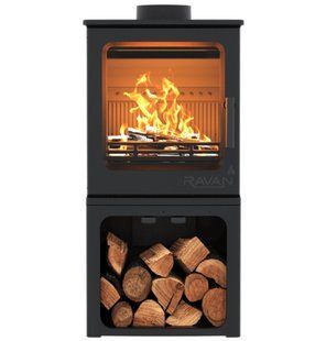 Piec-kominek żeliwny Ravan Magic, 10 kW