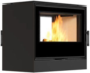 Steel stove-fireplace Kratki KARI 80 tunnel &Oslash; 180 (12 kW) KARI/80/TUNEL фото