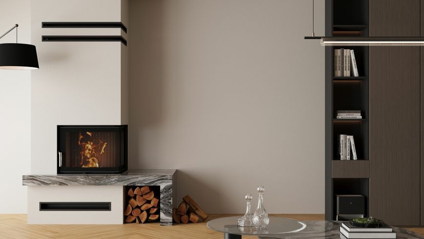 Камінна топка BOKAR 655047 R (14,5 кв ) white ceramatex 655047 R/W фото