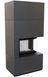 Камин Kratki FLOKI BOX правый 8 kW &Oslash; 160 в модульной облицовке INDIAN BLACK FLOKI/S/P/INDIAN/BLACK фото 1