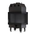 Fireplace insert BOKAR 645047 R (14,5 kW) black ceramatex