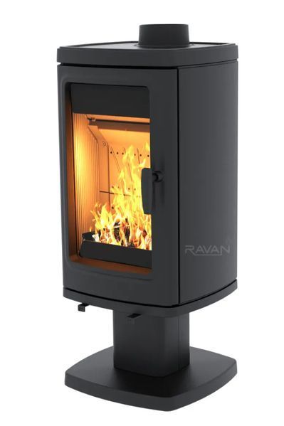 Piec-kominek żeliwny Ravan Lira, 14 kW