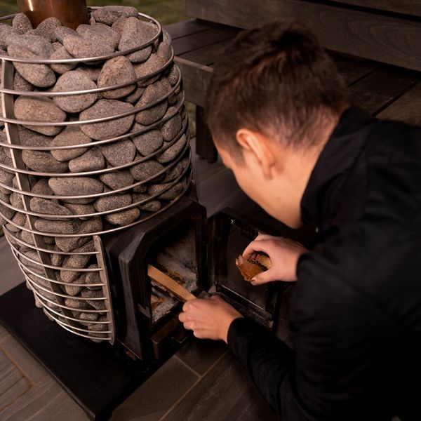 Wood-fired sauna stove HUUM HIVE Wood 13 109278 фото