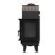 Fireplace insert BOKAR 645047 R (14,5 kW) black ceramatex