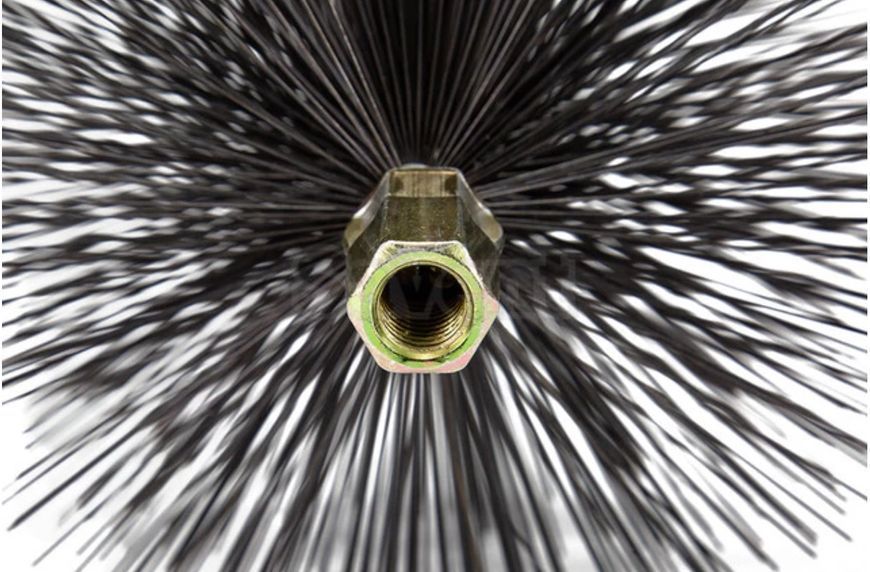 Metal chimney cleaning brush Savent 100 mm