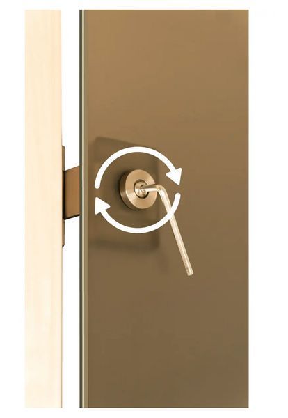 Doors for bath and sauna Tesli Lux Magnetic 2000 &times; 700