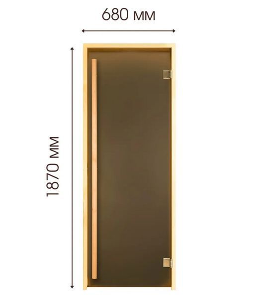 Двері для лазні та сауни Tesli Grand Sateen 1900х700