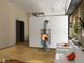 Thorma ANDORRA Exclusive grey stove-fireplace