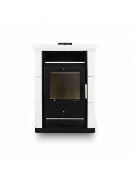 Piec kaflowy Nordflam SENTRA White