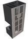 Камін Kratki FLOKI BOX правий 8 kW &Oslash; 160 в обудові з керамограніту NATURALI ARDESIA NERO A SPACCO FLOKI/S/P/Q/N/A/N фото 3