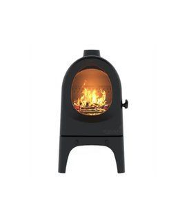 Piec-kominek żeliwny Ravan Onoma, 9 kW