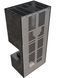 Камін Kratki FLOKI BOX правий 8 kW &Oslash; 160 в обудові з керамограніту NATURALI NERO GRECO FLOKI/S/P/Q/N/G фото 3