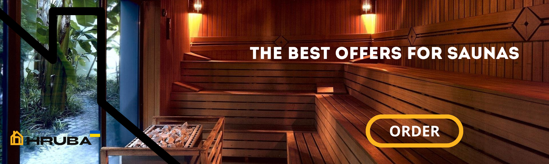 Buy the best offers on baths and saunas in Kyiv at a good price (073) 35 35 487 | HRUBA