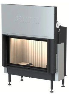 BKH 5.0 Flach 50-82 ST Prosty kominek z drzwiami przesuwnymi BKH 5.0 flat 50-82 STglass one-piece фото