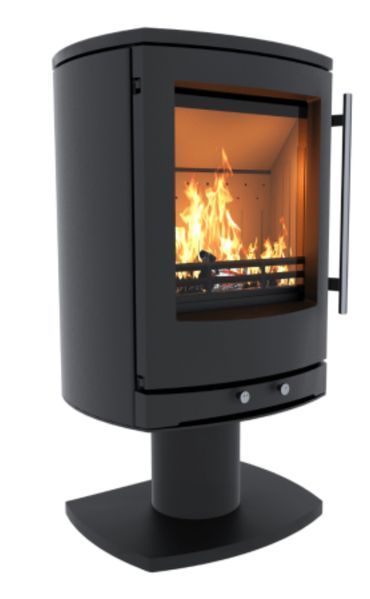 Żeliwny piec-kominek Ravan Krono, 8 kW