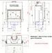 Flach BKH 42-66 is a straight fireplace with sliding doors
